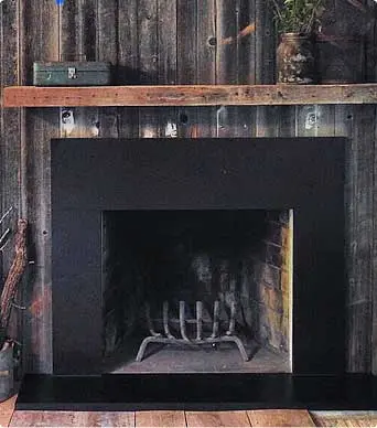 VALONGO BLACK™ Honed 3 cm Fireplace surround