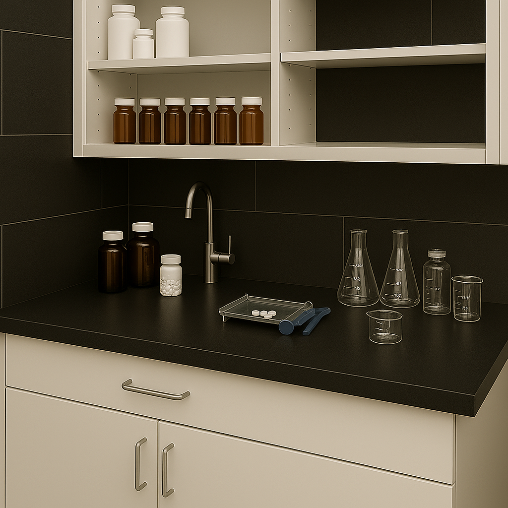Hygienic Slate: Using VALONGO BLACK™ Slate in Healthcare & Laboratory Environments