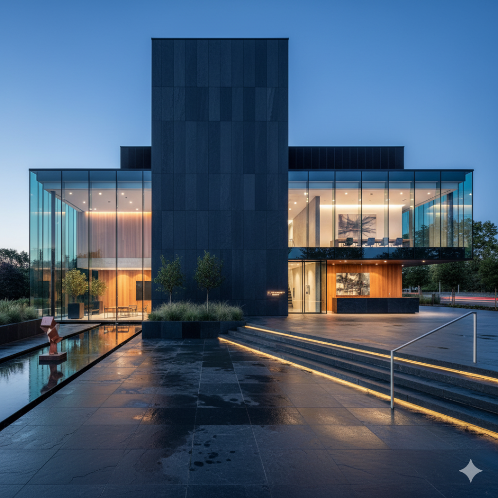Beyond Trends: The Timeless Power of VALONGO BLACK™ Slate in Modern Architecture